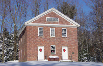 The Old Brick Meeting House at Washington Hill